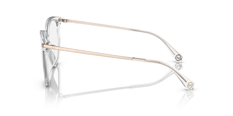 Michael Kors Donna MK4106U WESTPORT 3255 Montature da vista Iniettato Trasparente Trasparente Rotonda Normale miniatura 3