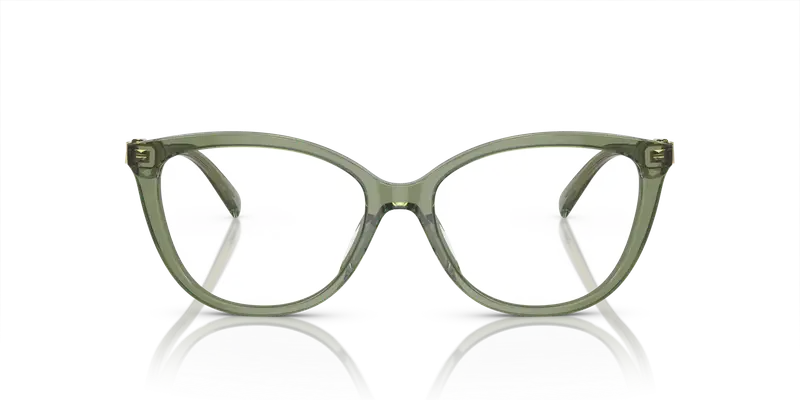 Michael Kors Donna MK4109U WESTMINSTER 3944 Montature da vista Acetato Verde Trasparente Cat Eye Normale miniatura 2