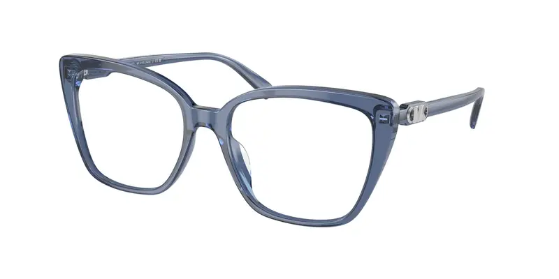 Donna MK4110U AVILA 3956 Montature da vista Acetato Blu Trasparente Squadrata Normale