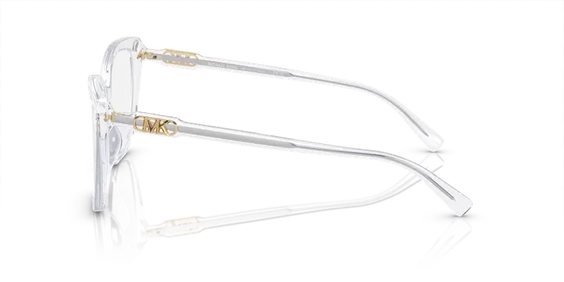 Michael Kors Donna MK4110U AVILA 3957 Montature da vista Acetato Trasparente Trasparente Squadrata Normale miniatura 3