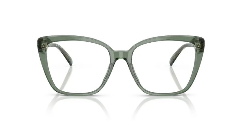 Michael Kors Donna MK4110U AVILA 4022 Montature da vista Acetato Verde Trasparente Squadrata Normale miniatura 2