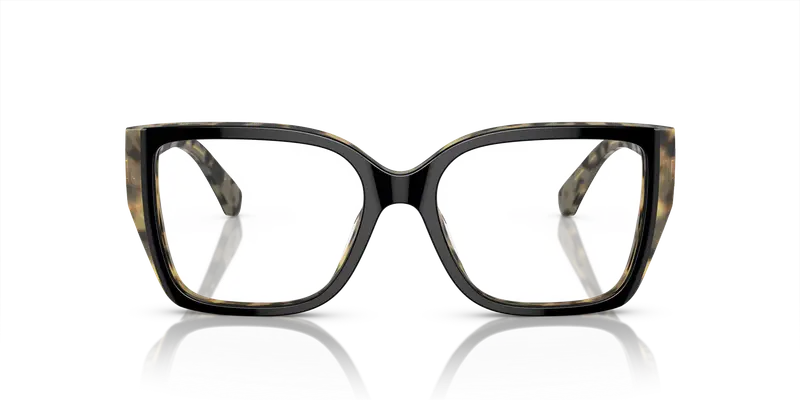 Michael Kors Donna MK4115U CASTELLO 3950 Montature da vista Acetato Nero Trasparente Squadrata Normale miniatura 2