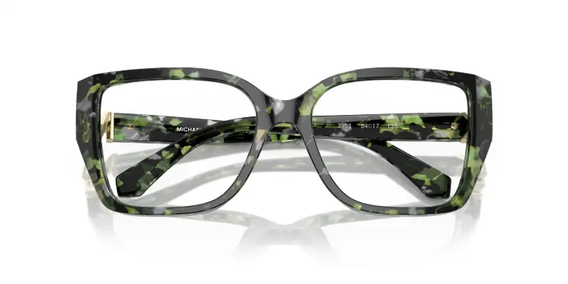 Donna MK4115U CASTELLO 3953 Montature da vista Acetato Verde Trasparente Squadrata Normale miniatura 2