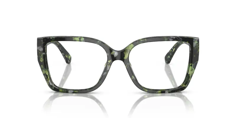 Donna MK4115U CASTELLO 3953 Montature da vista Acetato Verde Trasparente Squadrata Normale miniatura 3