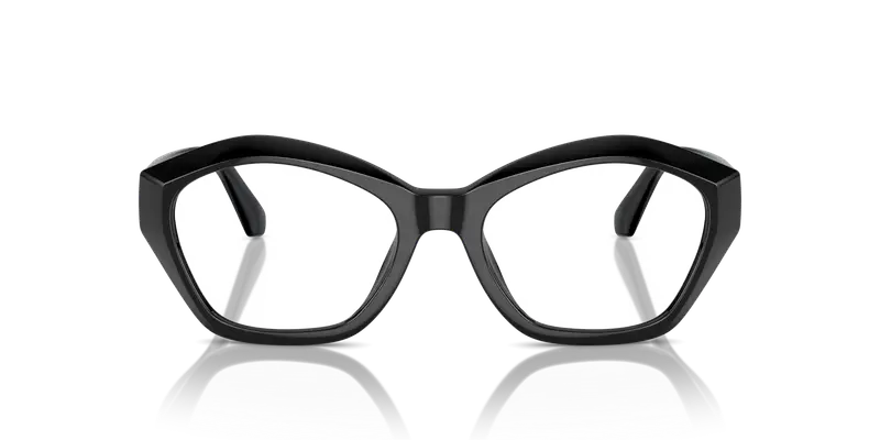 Michael Kors Donna MK4116U SEASIDE 3005 Montature da vista Iniettato Nero Trasparente Geometrica Normale miniatura 2