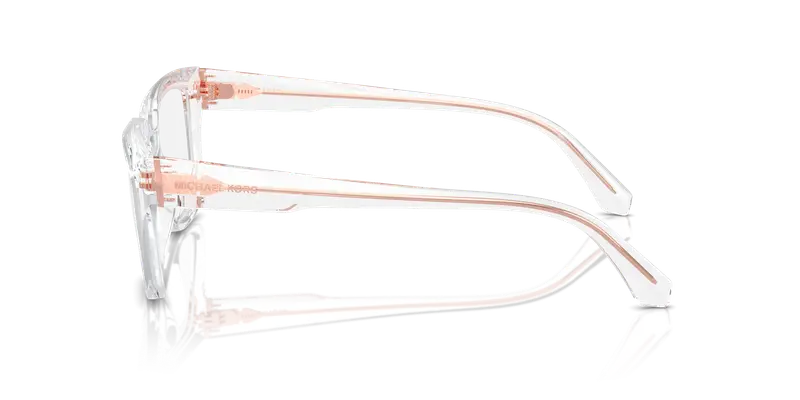 Michael Kors Donna MK4117U BIRMINGHAM 3015 Montature da vista Iniettato Trasparente Trasparente Squadrata Normale miniatura 3