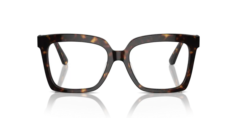 Michael Kors Donna MK4119U NASSAU 3006 Montature da vista Acetato Tartaruga Trasparente Squadrata Normale miniatura 2