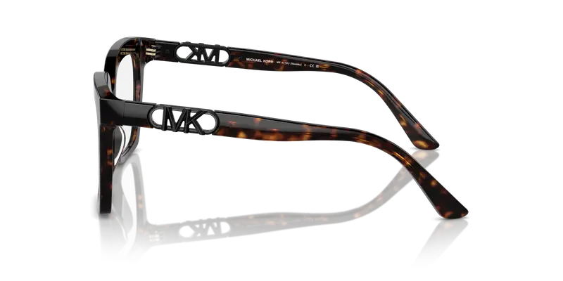 Michael Kors Donna MK4119U NASSAU 3006 Montature da vista Acetato Tartaruga Trasparente Squadrata Normale miniatura 3