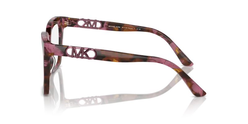Michael Kors Donna MK4119U NASSAU 3998 Montature da vista Acetato Tartaruga Trasparente Squadrata Normale miniatura 3