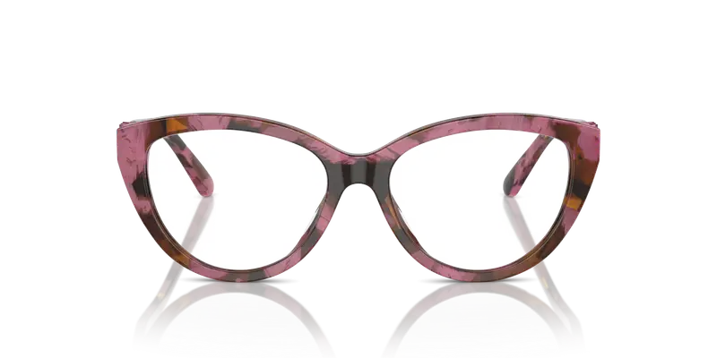 Michael Kors Donna MK4120U ANDALUCIA 3998 Montature da vista Acetato Tartaruga Trasparente Cat Eye Normale miniatura 2