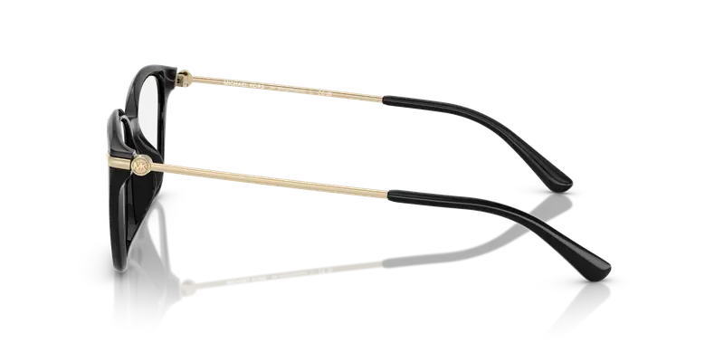 Michael Kors Donna MK4133D HAINAN 3005 Montature da vista Iniettato Nero Trasparente Squadrata Normale miniatura 3