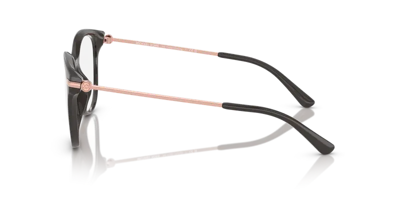 Michael Kors Donna MK4135U TORTOLA 4003 Montature da vista Iniettato Grigio Trasparente Rotonda Normale miniatura 3