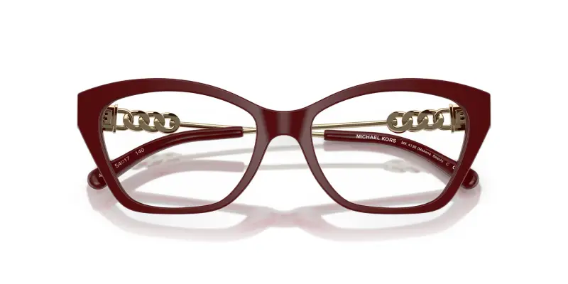 Donna MK4136 MAKENA BEACH 4004 Montature da vista Acetato Rosso Trasparente Squadrata Normale miniatura 2