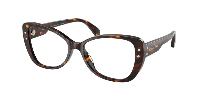 Michael Kors Donna MK4138B CERVINIA 3006 Montature da vista Acetato Tartaruga Trasparente Farfalla Normale