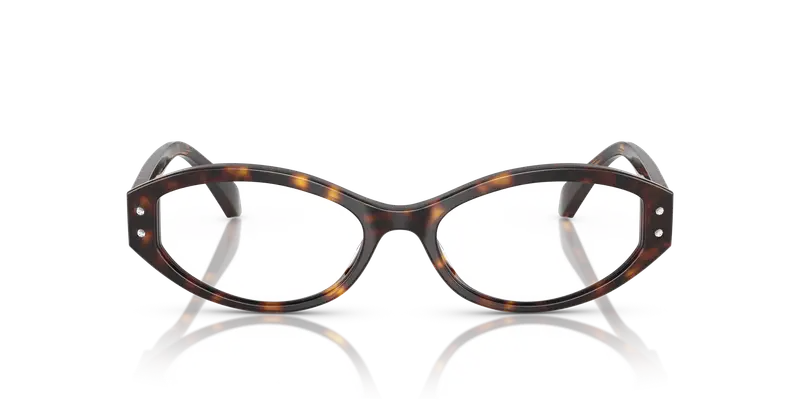 Michael Kors Donna MK4139B CORVARA 3006 Montature da vista Acetato Tartaruga Trasparente Rotonda Normale miniatura 2