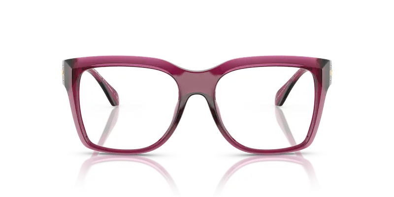 Michael Kors Donna MK4144U SARASOTA 4020 Montature da vista Iniettato Rosa Trasparente Squadrata Normale miniatura 2