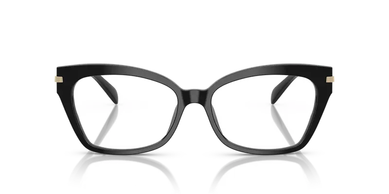 Michael Kors Donna MK4146U MONTEGO BAY 3005 Montature da vista Acetato Nero Trasparente Cat Eye Normale miniatura 2