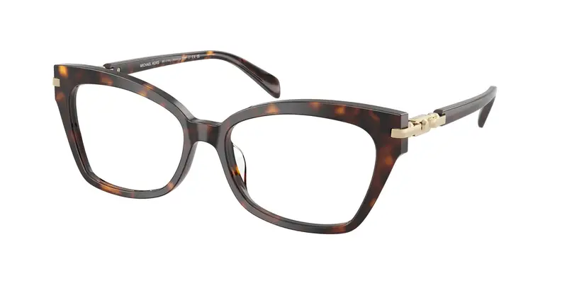 Michael Kors Donna MK4146U MONTEGO BAY 3006 Montature da vista Acetato Tartaruga Trasparente Cat Eye Normale
