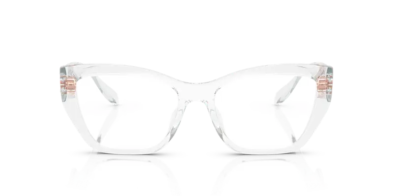 Michael Kors Donna MK4149U PUGLIA 3050 Montature da vista Iniettato Trasparente Trasparente Squadrata Normale miniatura 2