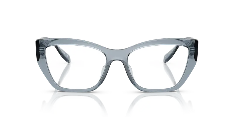 Michael Kors Donna MK4149U PUGLIA 4014 Montature da vista Iniettato Blu Trasparente Squadrata Normale miniatura 2