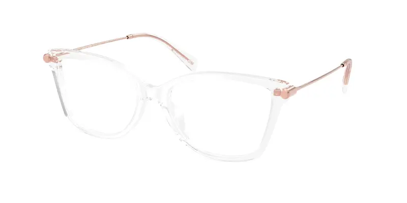 Michael Kors Donna MK4150U KINGSTON 3050 Montature da vista Acetato Trasparente Trasparente Squadrata Normale
