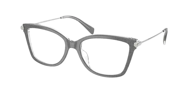 Michael Kors Donna MK4150U KINGSTON 4009 Montature da vista Acetato Grigio Trasparente Squadrata Normale