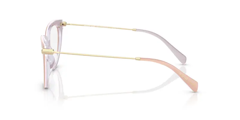 Michael Kors Donna MK4151U WINDHAM 4015 Montature da vista Acetato Bianco Trasparente Cat Eye Normale miniatura 3