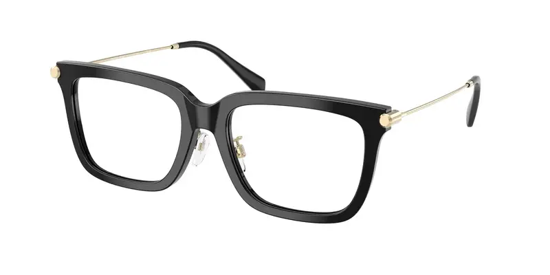 Michael Kors Donna MK4152D GUILIN 3005 Montature da vista Acetato Nero Trasparente Squadrata Normale