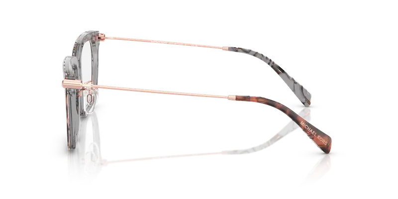Michael Kors Donna MK4152D GUILIN 4017 Montature da vista Acetato Tartaruga Trasparente Squadrata Normale miniatura 3