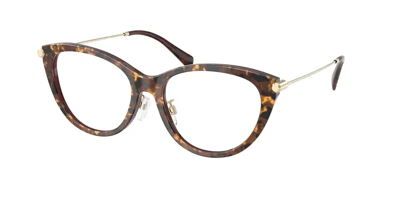 Michael Kors Donna MK4153D YANGTZE 4016 Montature da vista Acetato Marrone Trasparente Cat Eye Normale