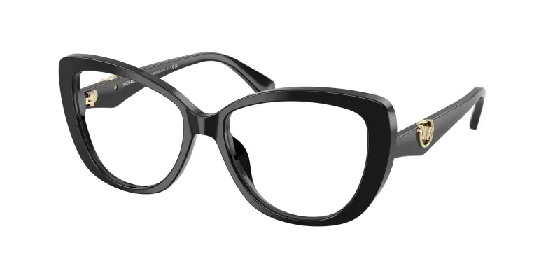 Donna MK4163U DERVIO 3005 Montature da vista Acetato Nero Trasparente Farfalla Normale