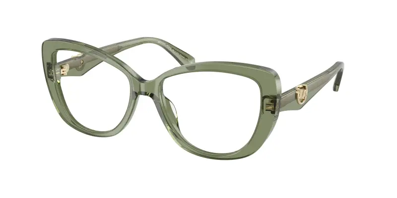 Donna MK4163U DERVIO 3961 Montature da vista Acetato Verde Trasparente Farfalla Normale