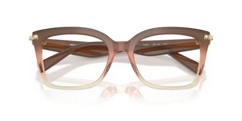 Donna MK4166U GREENVILLE 4035 Montature da vista Acetato Rosa Trasparente Squadrata Normale miniatura 2