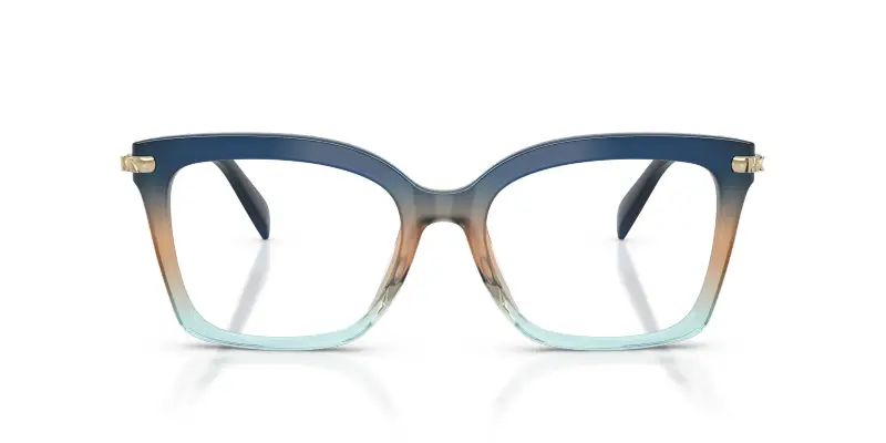 Donna MK4166U GREENVILLE 4037 Montature da vista Acetato Blu Trasparente Squadrata Normale miniatura 3