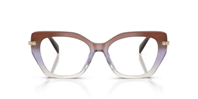 Donna MK4167U NASHVILLE 4036 Montature da vista Acetato Rosso Trasparente Geometrica Normale miniatura 3