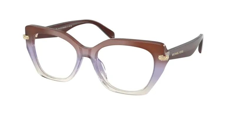 Donna MK4167U NASHVILLE 4036 Montature da vista Acetato Rosso Trasparente Geometrica Normale