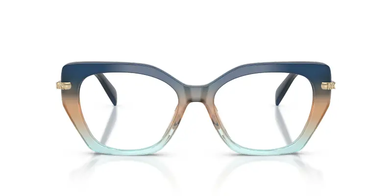 Donna MK4167U NASHVILLE 4037 Montature da vista Acetato Blu Trasparente Geometrica Normale miniatura 3