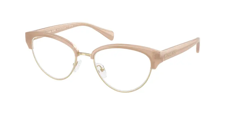 Donna MK4169 CURACAO 4038 Montature da vista Iniettato Marrone Trasparente Cat Eye Normale