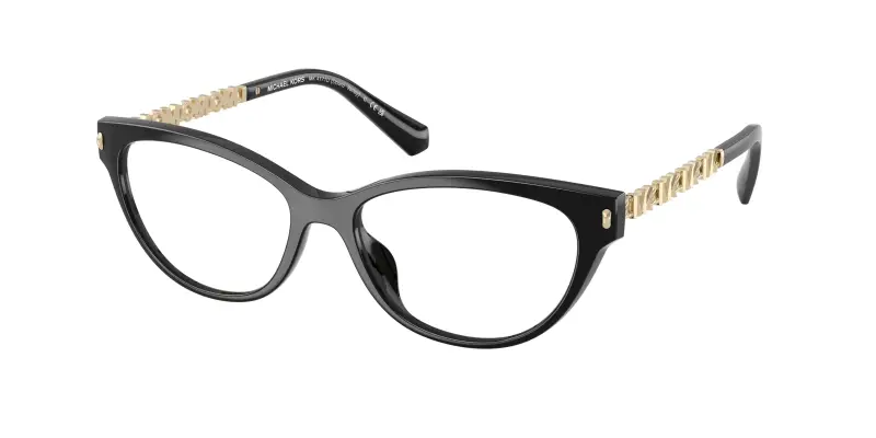 Donna MK4171U DOURO VALLEY 3005 Montature da vista Iniettato Nero Trasparente Cat Eye Normale