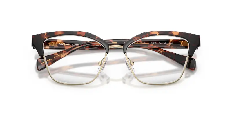 Donna MK4178 GUSTAVIA 3006 Montature da vista Iniettato Tartaruga Trasparente Squadrata Normale miniatura 2