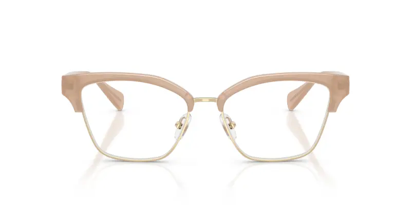 Donna MK4178 GUSTAVIA 4038 Montature da vista Iniettato Marrone Trasparente Squadrata Normale miniatura 3