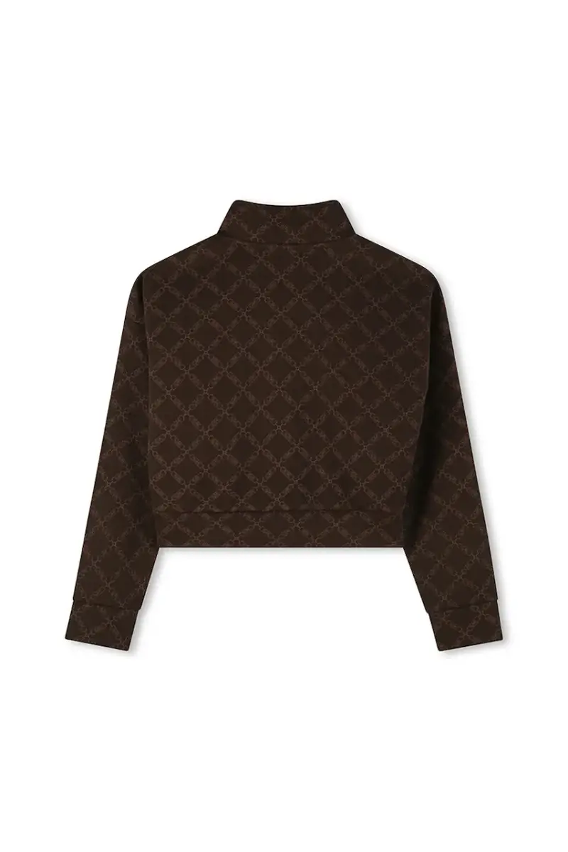 felpa per bambini colore marrone R30472 miniatura 3