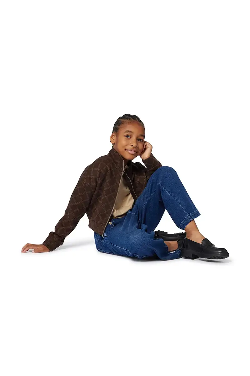 felpa per bambini colore marrone R30472