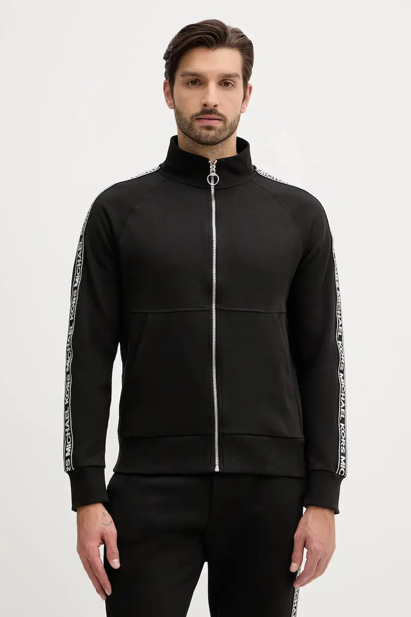 felpa uomo colore nero con applicazione CF5524I5MF