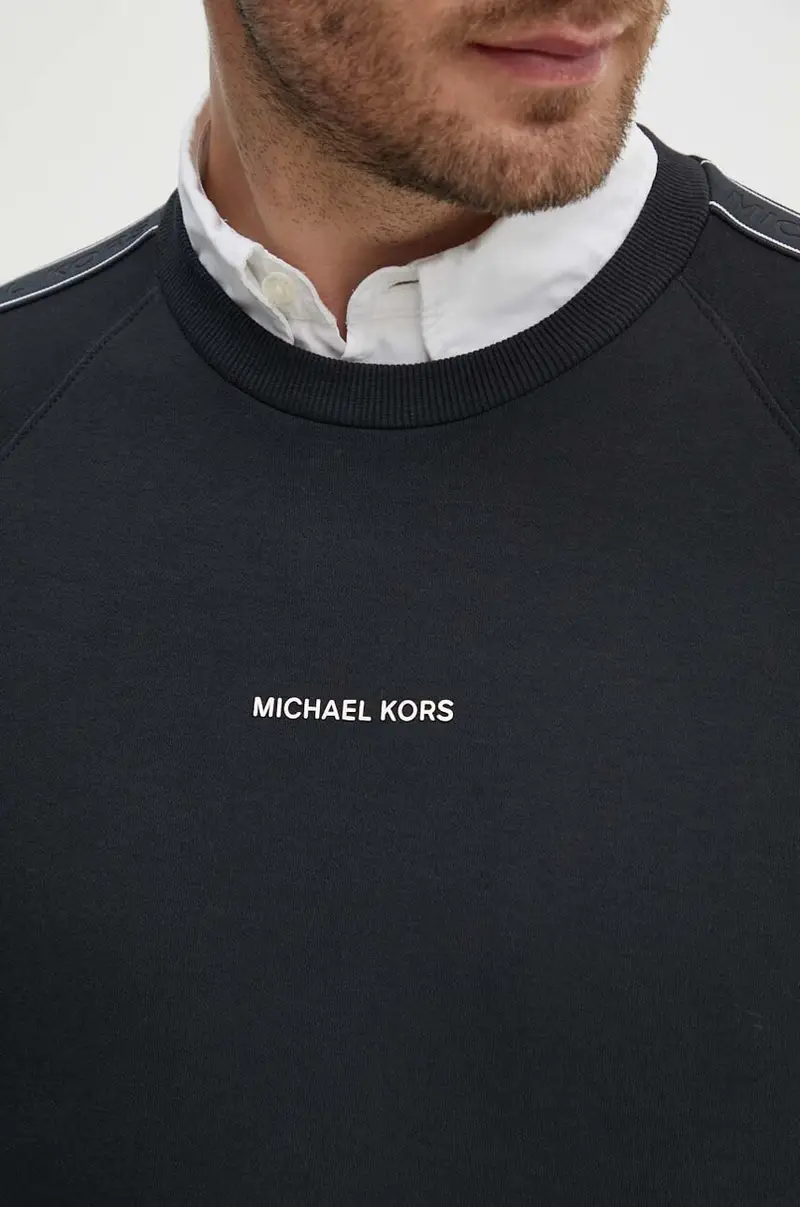 felpa uomo colore nero con applicazione CT4524C5MF miniatura 4