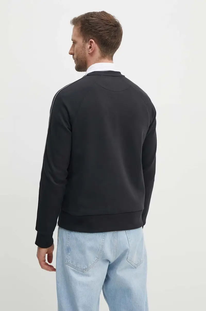 felpa uomo colore nero con applicazione CT4524C5MF miniatura 5