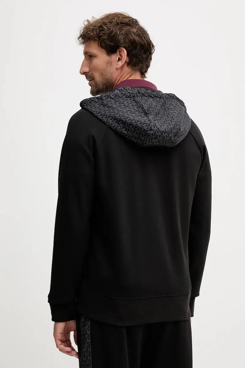 felpa uomo colore nero con cappuccio CF552Q55MF miniatura 3