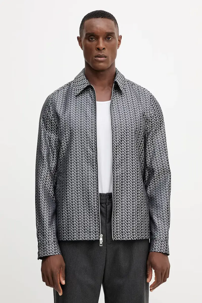 giacca colore grigio CT52086HN8 miniatura 4