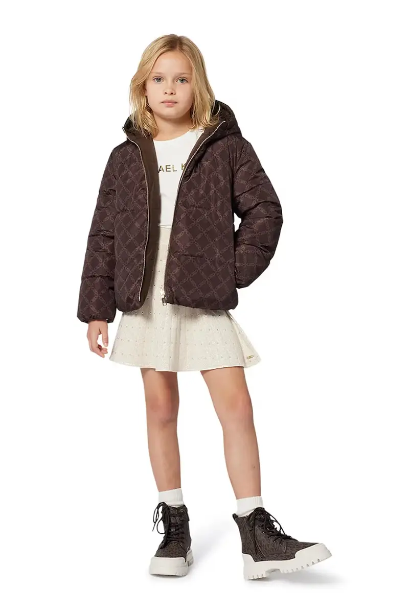 giacca per bambini colore marrone R30456
