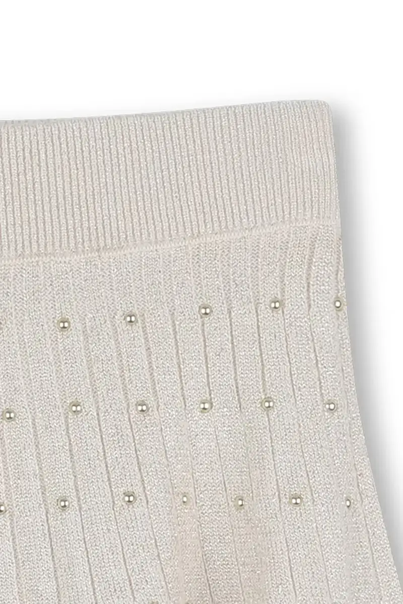 gonna bambina colore oro R30439 miniatura 4